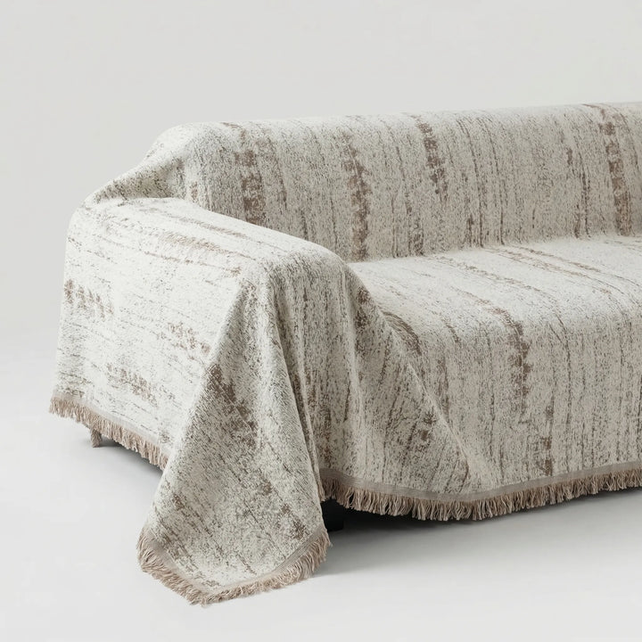 Crestova - Textured Throw-Style Sofa Cover