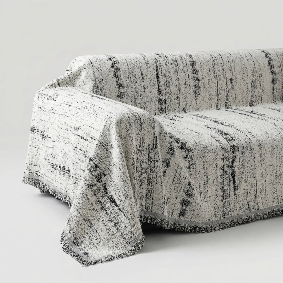 Crestova - Textured Throw-Style Sofa Cover
