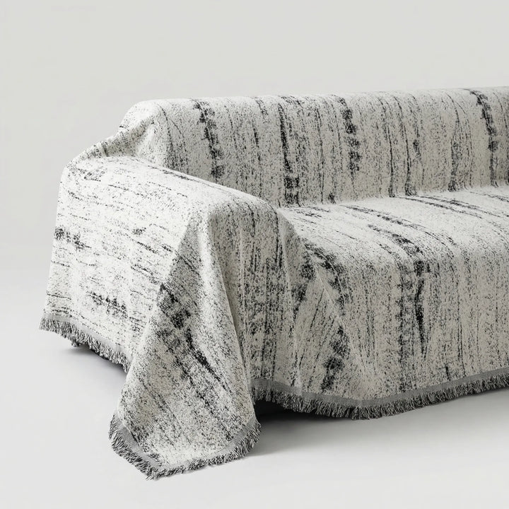 Crestova - Textured Throw-Style Sofa Cover