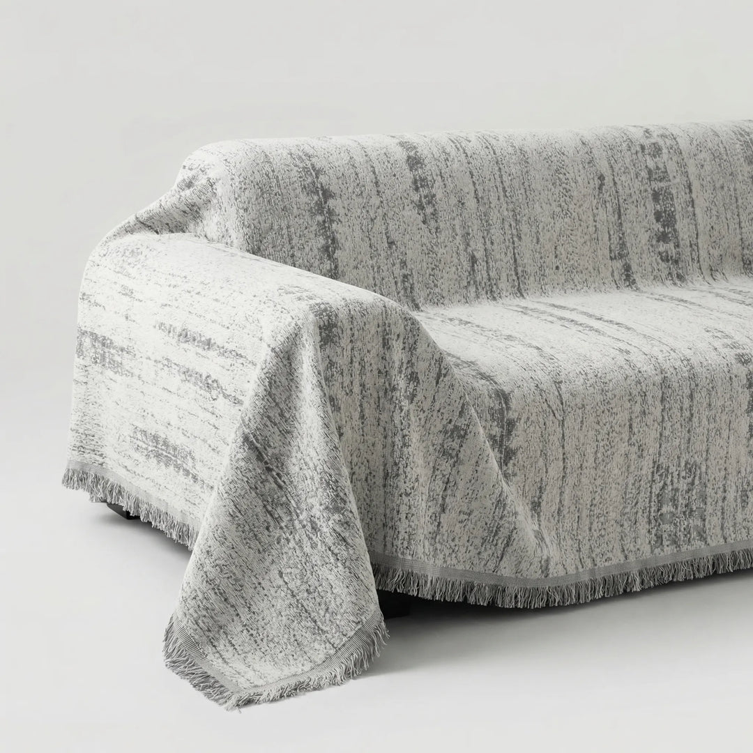 Crestova - Textured Throw-Style Sofa Cover