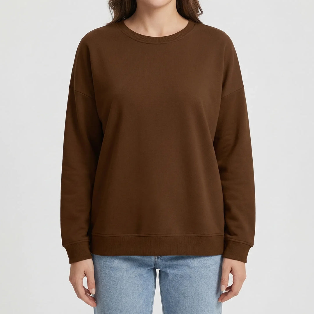 Crewlix - Relaxed Fit Crew Neck Sweatshirt