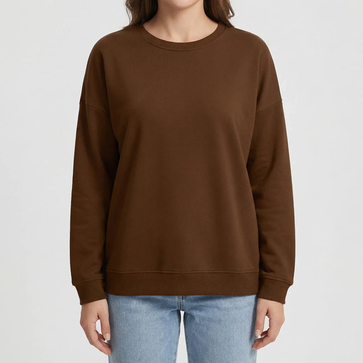 Crewlix - Relaxed Fit Crew Neck Sweatshirt