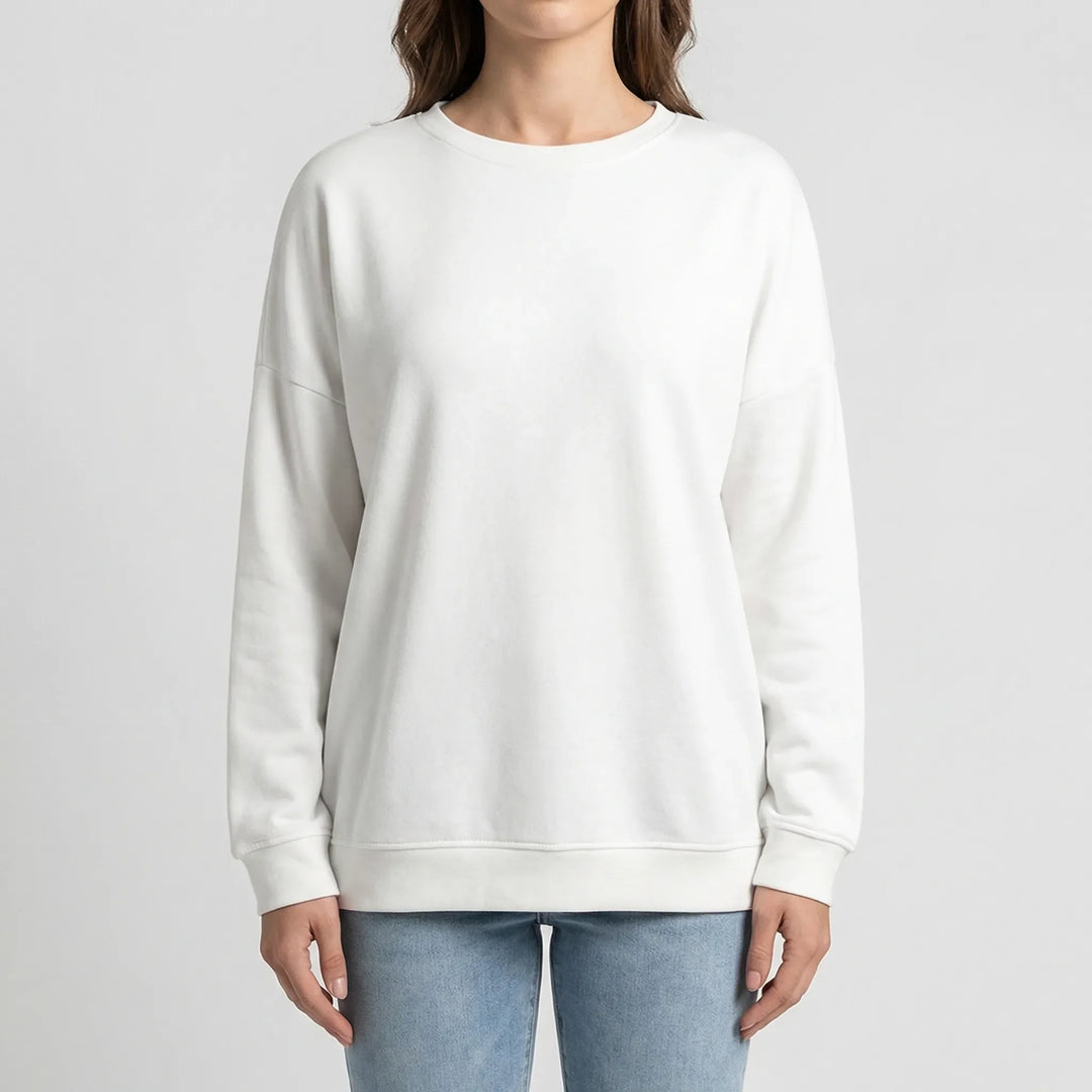 Crewlix - Relaxed Fit Crew Neck Sweatshirt