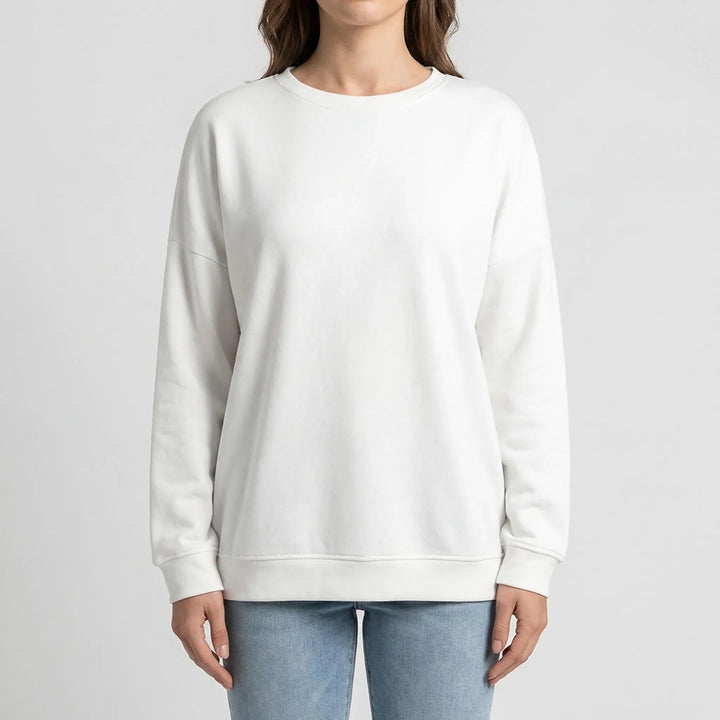Crewlix - Relaxed Fit Crew Neck Sweatshirt