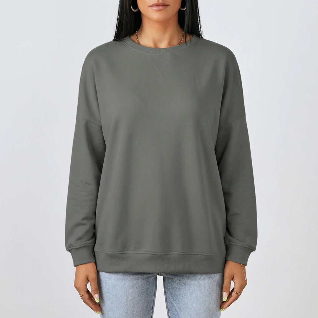 Crewlix - Relaxed Fit Crew Neck Sweatshirt