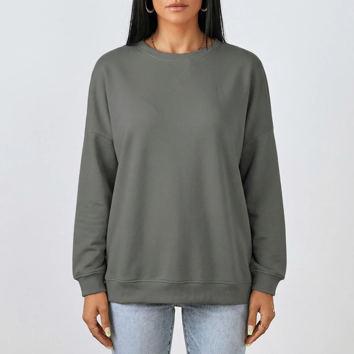 Crewlix - Relaxed Fit Crew Neck Sweatshirt