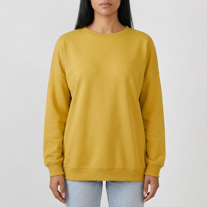 Crewlix - Relaxed Fit Crew Neck Sweatshirt