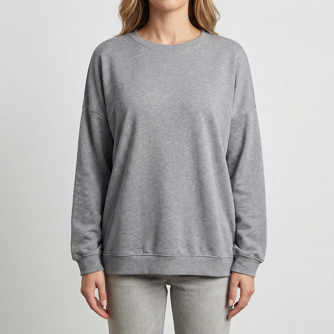 Crewlix - Relaxed Fit Crew Neck Sweatshirt
