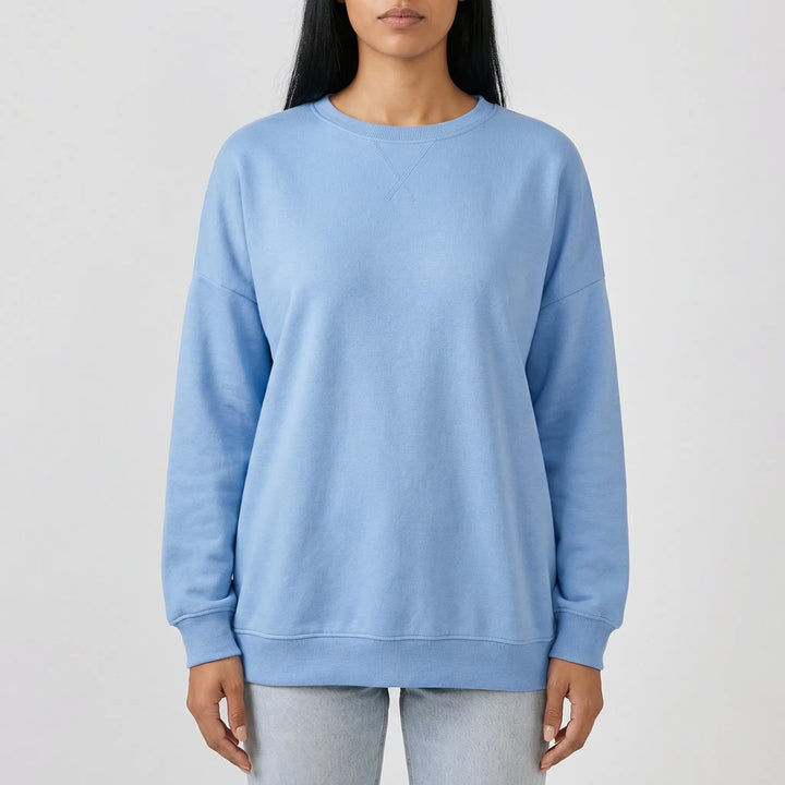 Crewlix - Relaxed Fit Crew Neck Sweatshirt