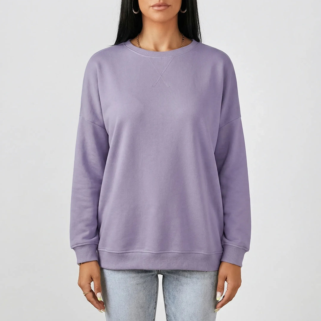 Crewlix - Relaxed Fit Crew Neck Sweatshirt