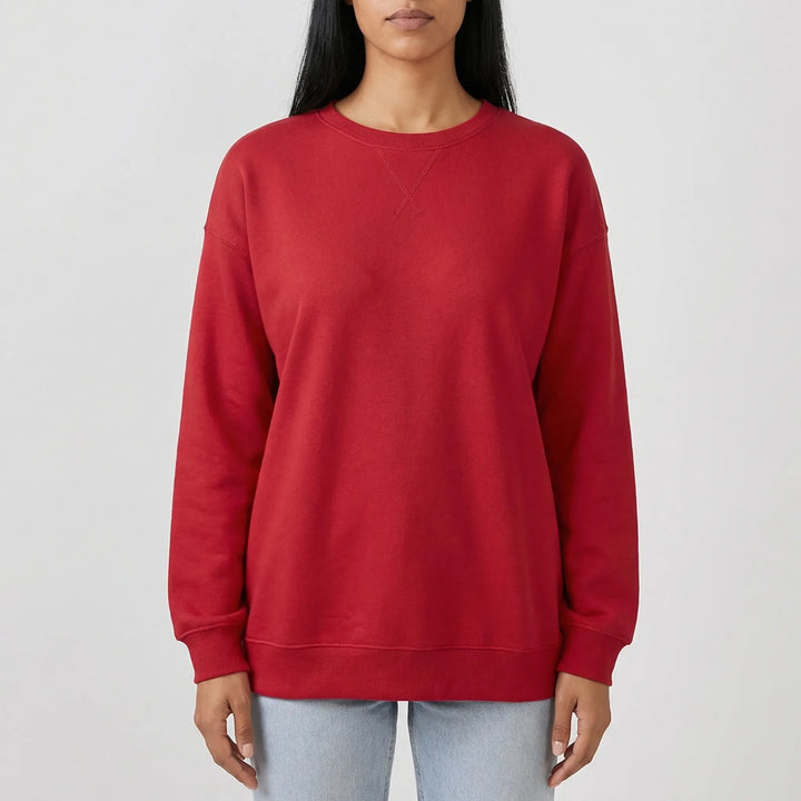 Crewlix - Relaxed Fit Crew Neck Sweatshirt