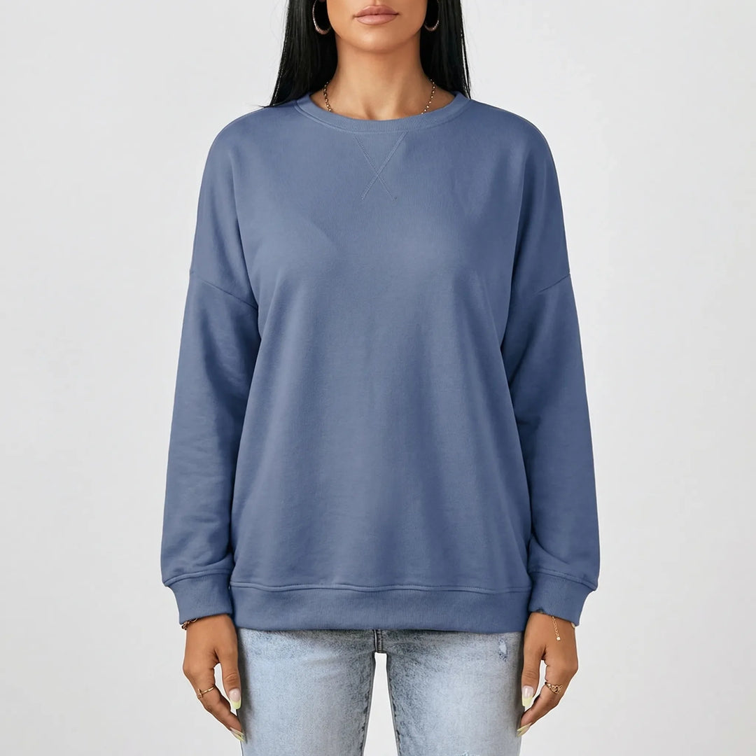 Crewlix - Relaxed Fit Crew Neck Sweatshirt