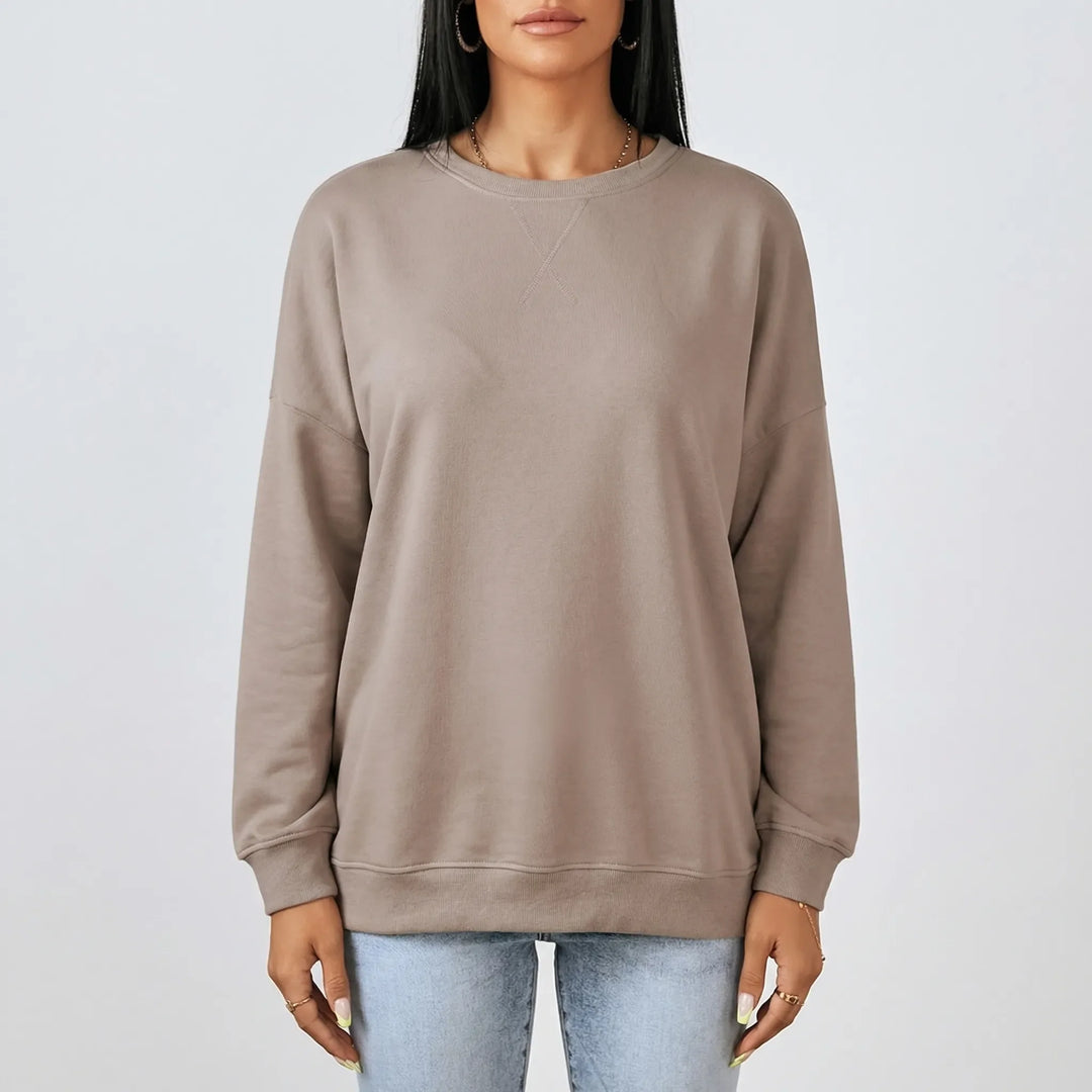 Crewlix - Relaxed Fit Crew Neck Sweatshirt
