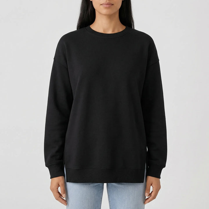 Crewlix - Relaxed Fit Crew Neck Sweatshirt