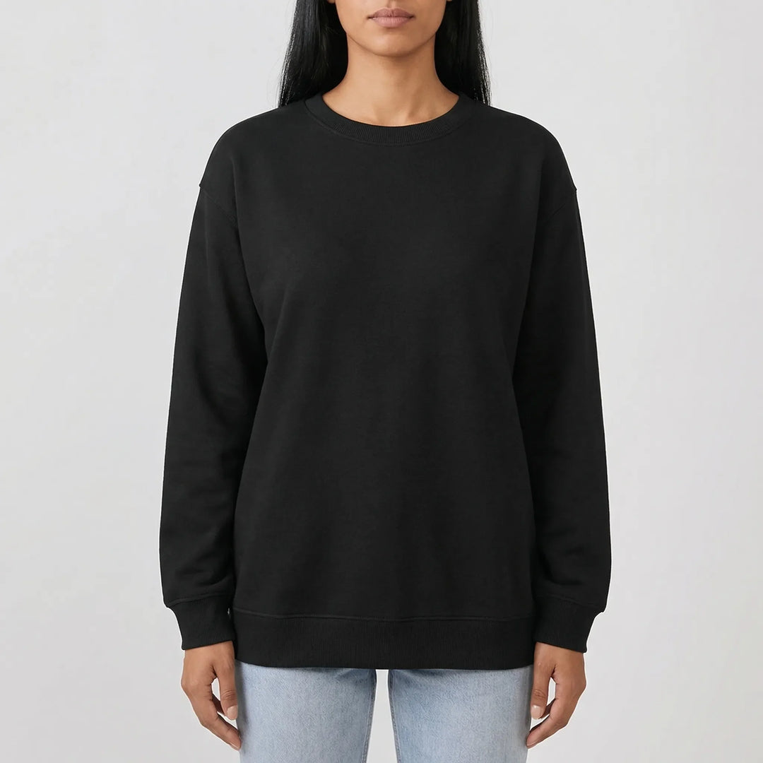 Crewlix - Relaxed Fit Crew Neck Sweatshirt