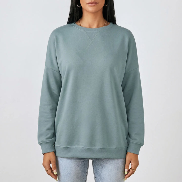 Crewlix - Relaxed Fit Crew Neck Sweatshirt