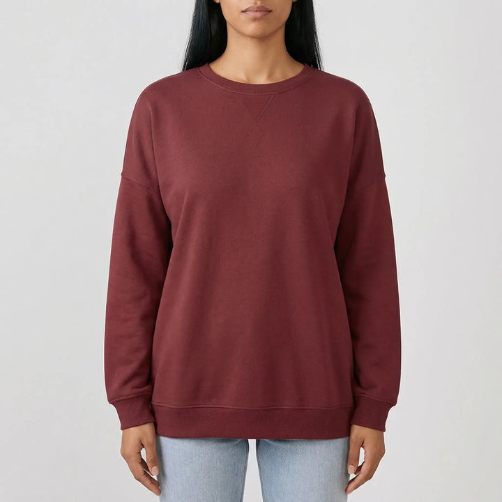Crewlix - Relaxed Fit Crew Neck Sweatshirt
