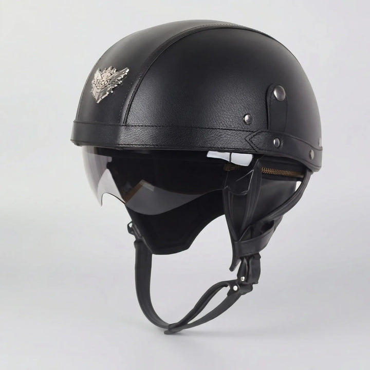 Cruisvik - DOT-Certified Vintage Half Helmet
