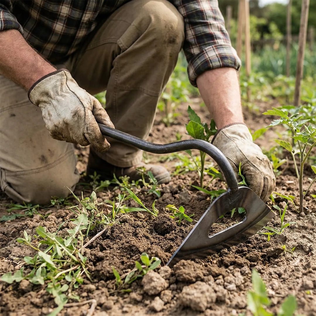 Cultivorn - Hollow-Head Shovel-Shaped Garden Hoe