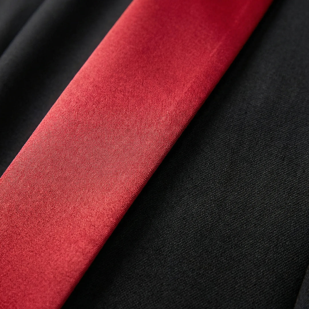 Dapperex - Slim Fit 3-Piece Formal Suit Set