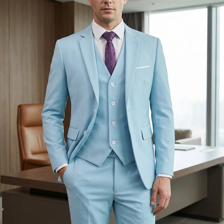 Daprano - 3-Piece Formal Men's Suit Set