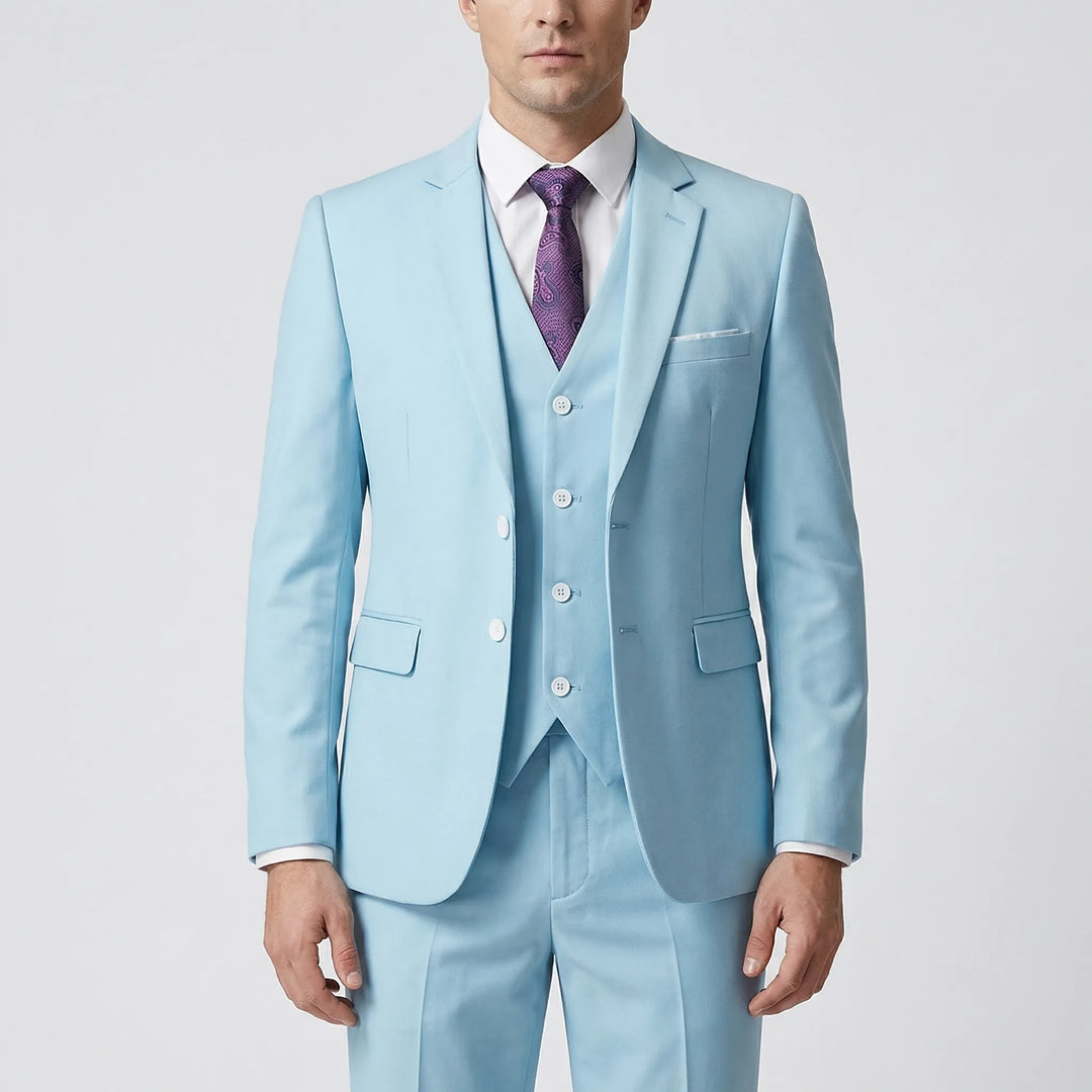 Daprano - 3-Piece Formal Men's Suit Set