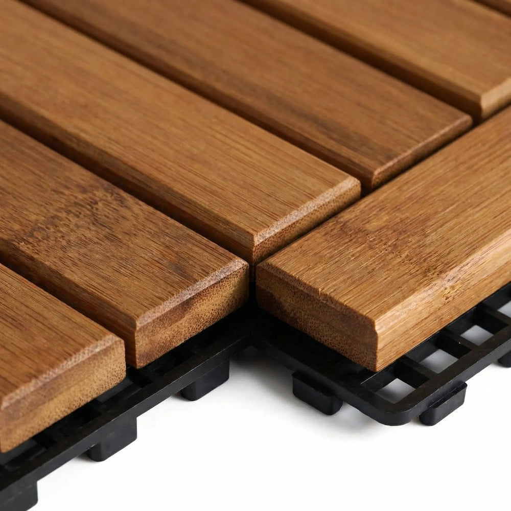 Deckora - Interlocking Outdoor Wood Floor Tile