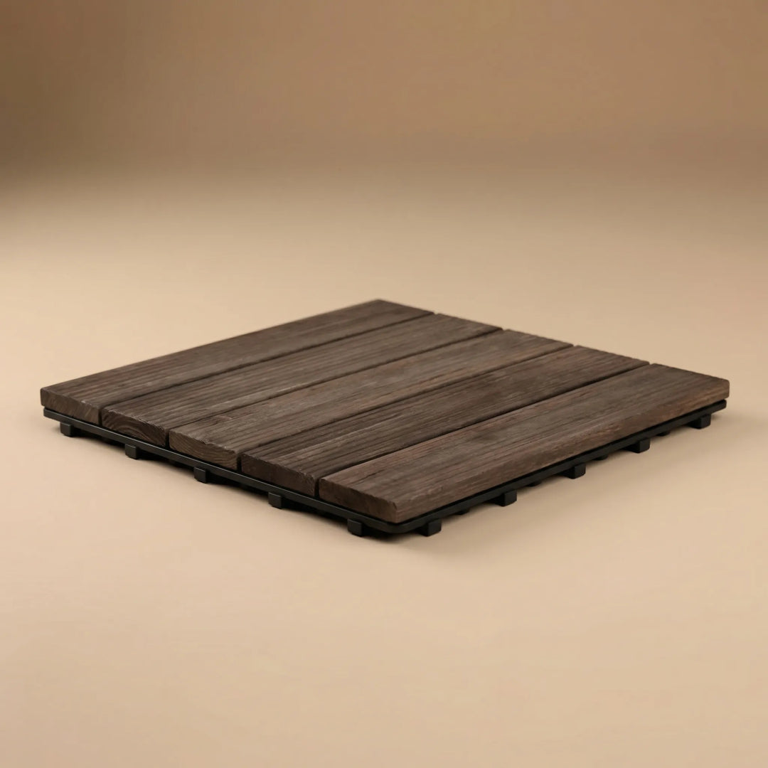 Deckora - Interlocking Outdoor Wood Floor Tile
