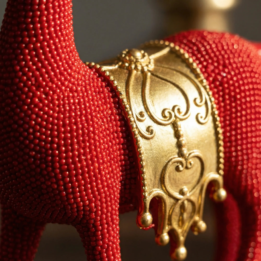 Deerova - Paired Reindeer Figurine Set