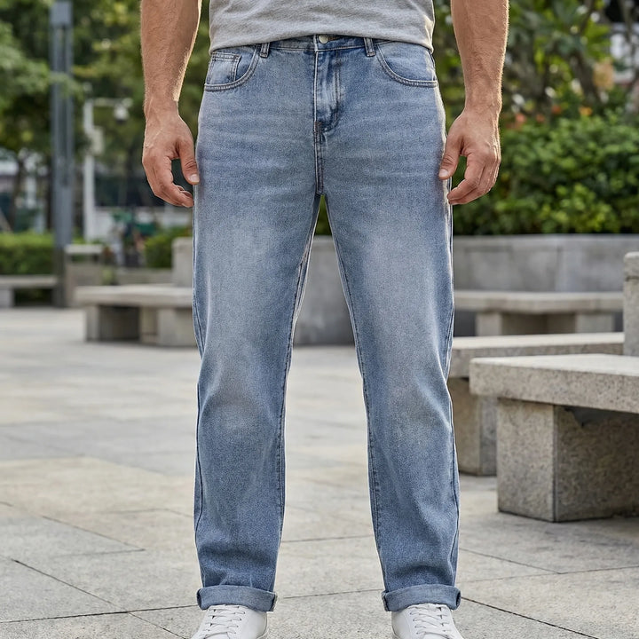Denvrix - Straight-Leg Relaxed Fit Jeans