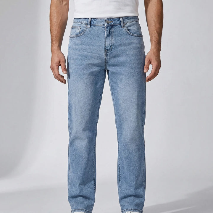 Denvrix - Straight-Leg Relaxed Fit Jeans