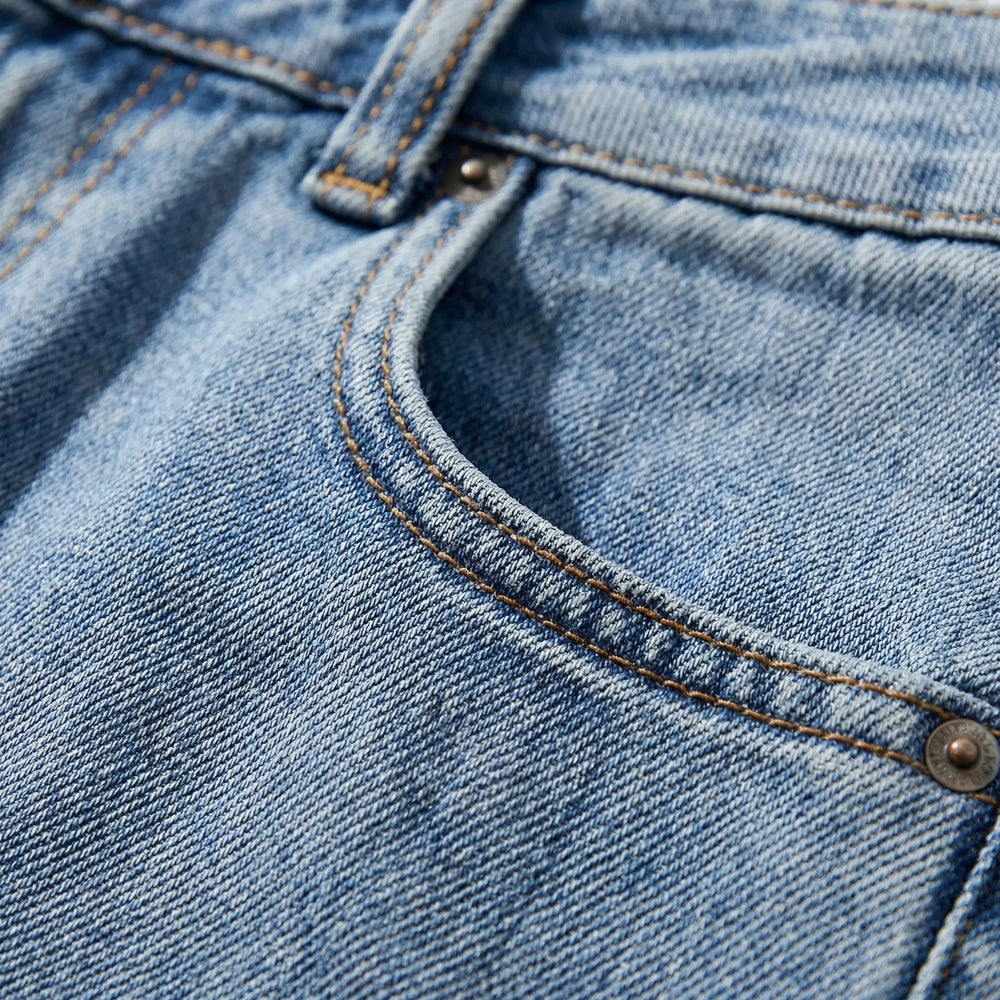 Denvrix - Straight-Leg Relaxed Fit Jeans