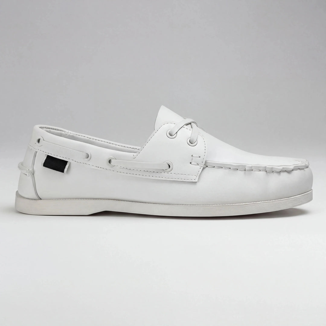 Dockven - Classic Lace-Up Leather Boat Shoe
