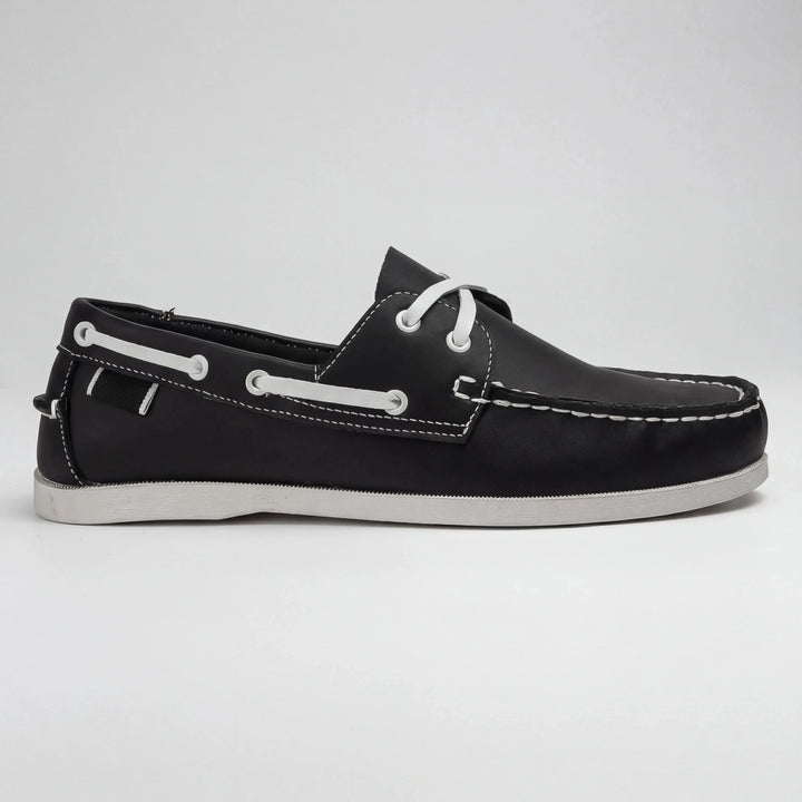 Dockven - Classic Lace-Up Leather Boat Shoe