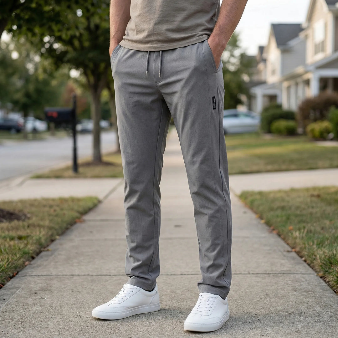 Draflex - Straight-Leg Casual Men's Trousers