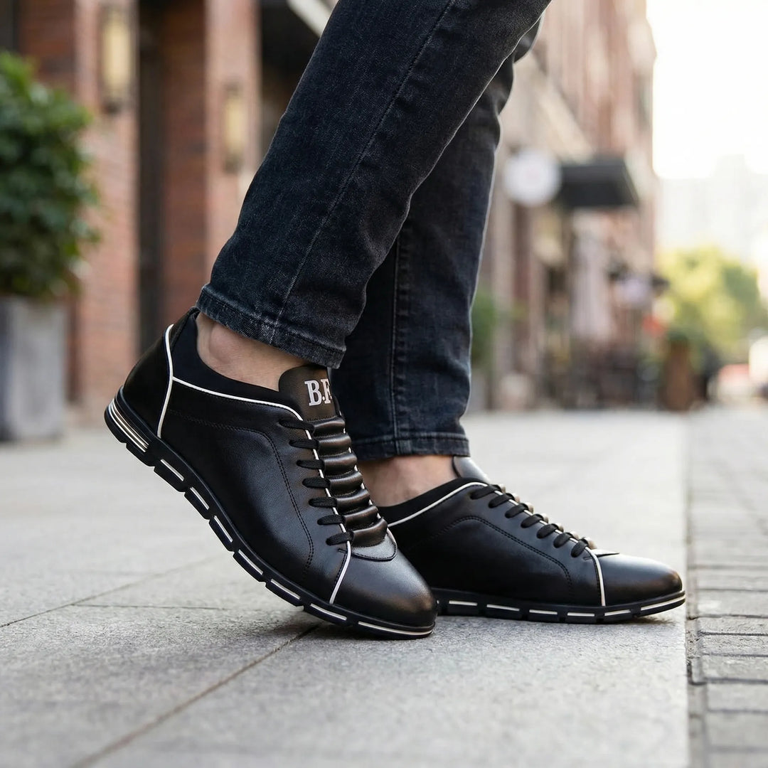 Draken - Lace-Up Low-Profile Sneaker