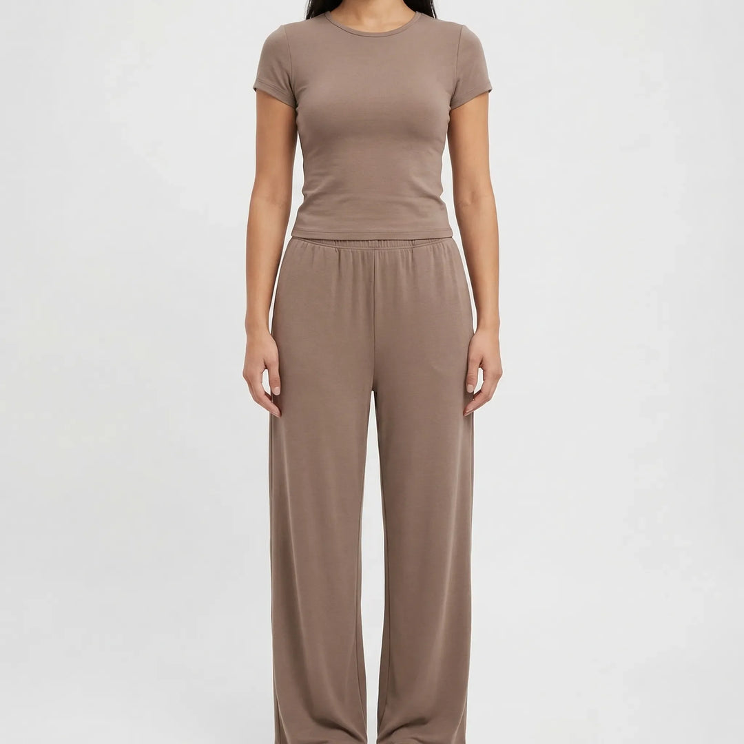 Drapello - 2-Piece Wide Leg Lounge Set
