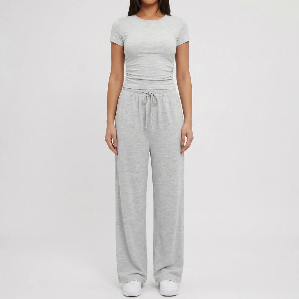 Drapello - 2-Piece Wide Leg Lounge Set