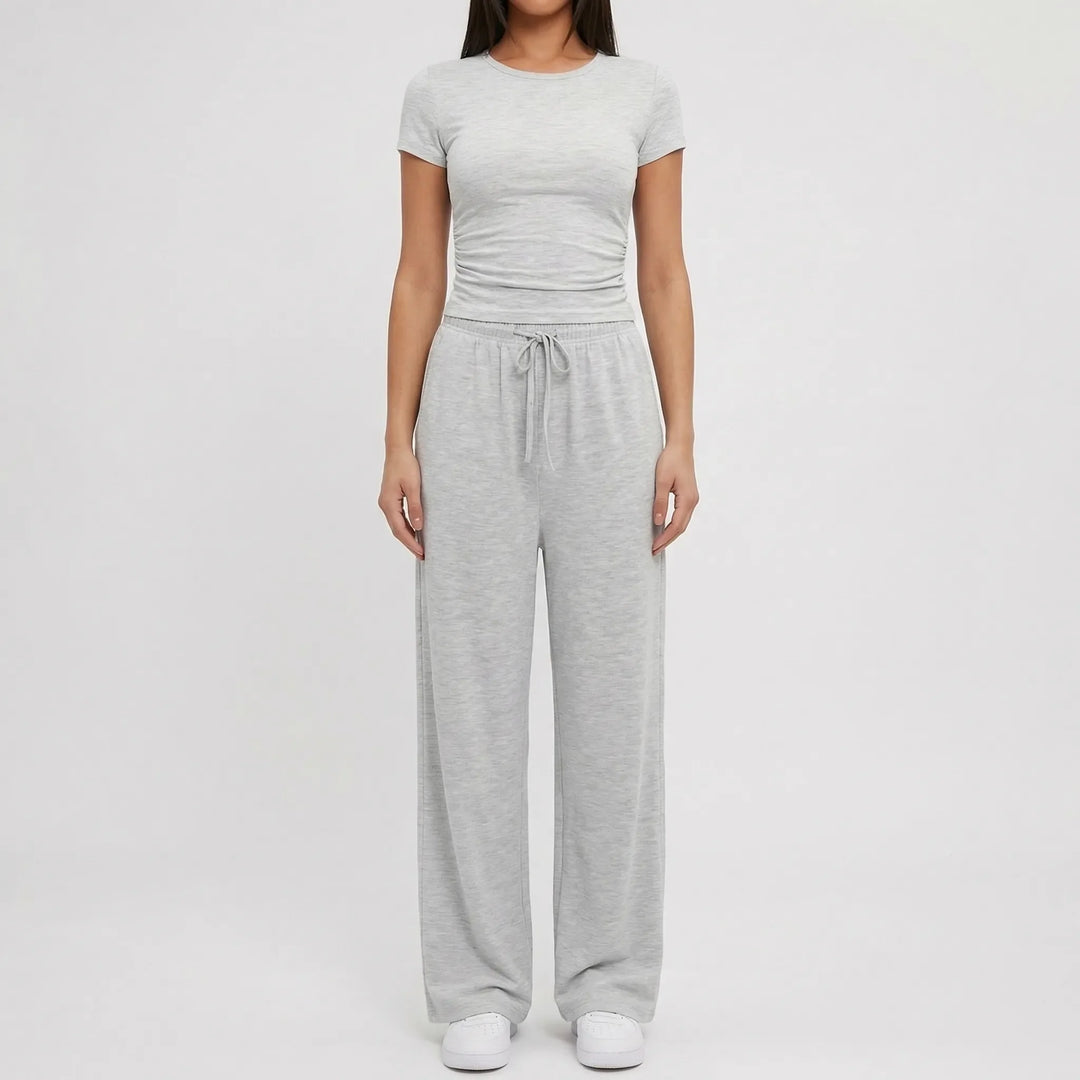 Drapello - 2-Piece Wide Leg Lounge Set