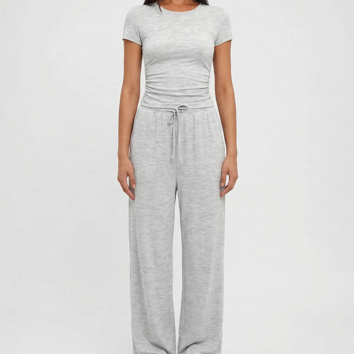 Drapello - 2-Piece Wide Leg Lounge Set