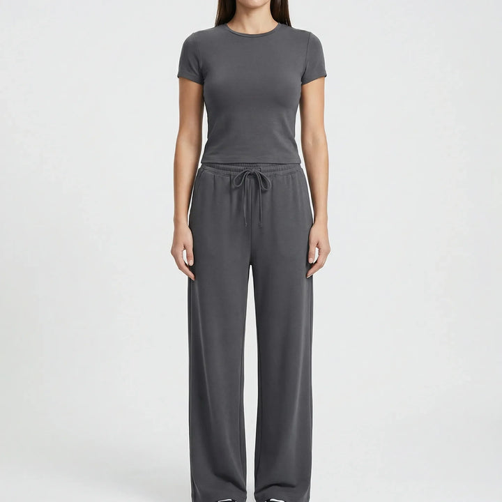 Drapello - 2-Piece Wide Leg Lounge Set