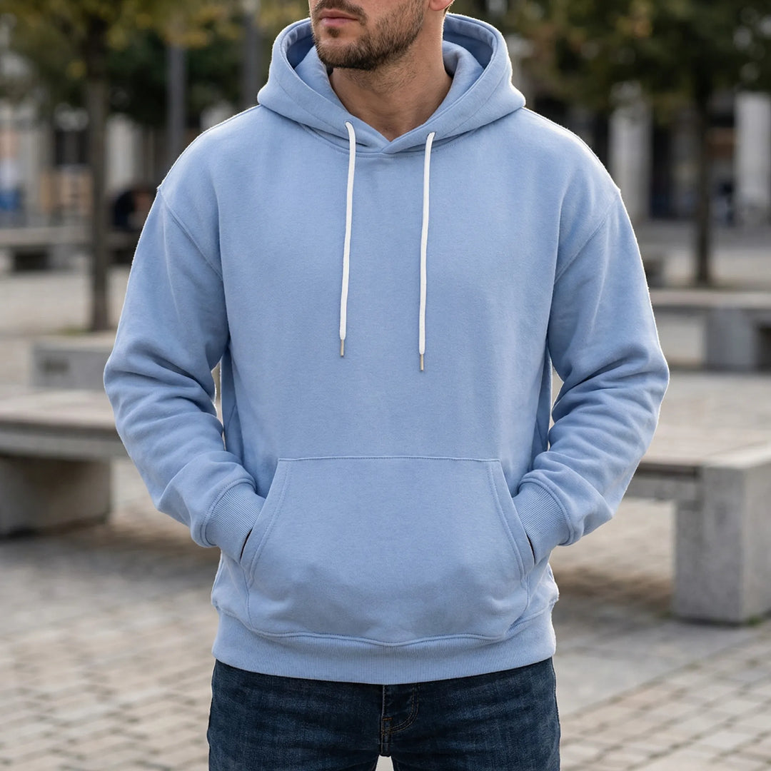 Dravelo - Relaxed Fit Pullover Hoodie For Men
