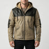 Hooded Zip-Up Jacka För Män