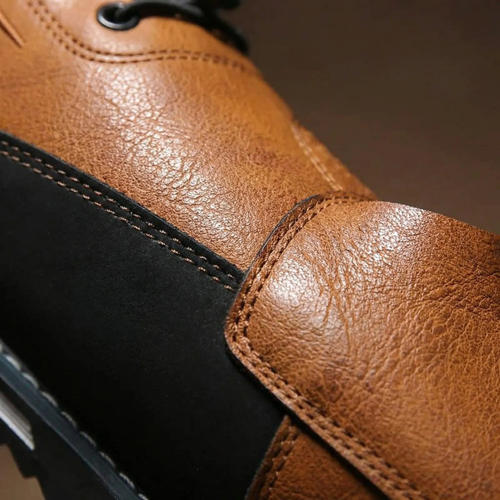 Dresslon - Low-Cut Lace-Up Oxford Dress Shoe