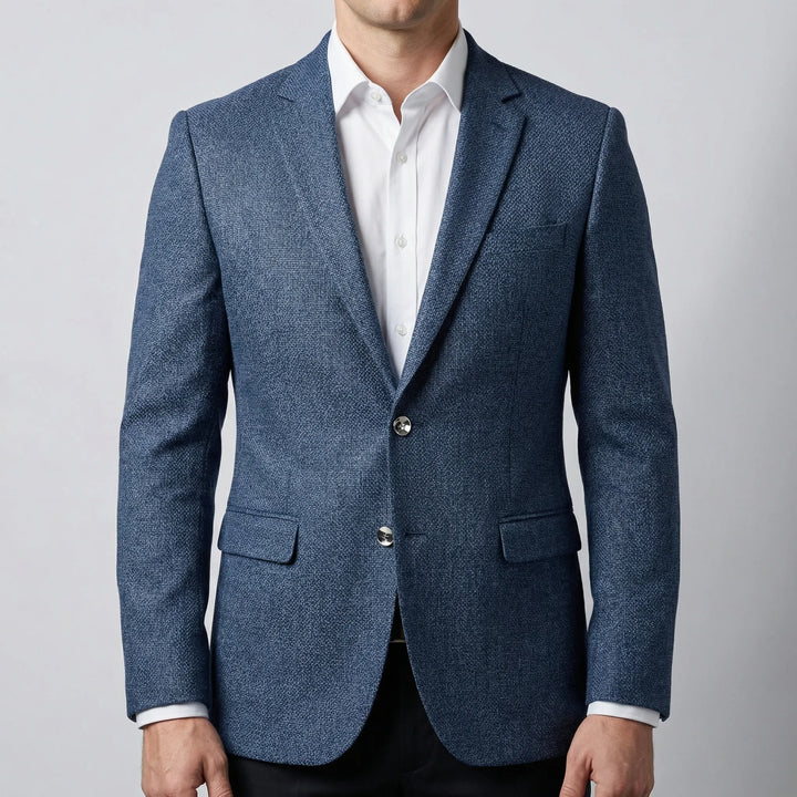Dressoro - Single-Breasted Notch Lapel Blazer
