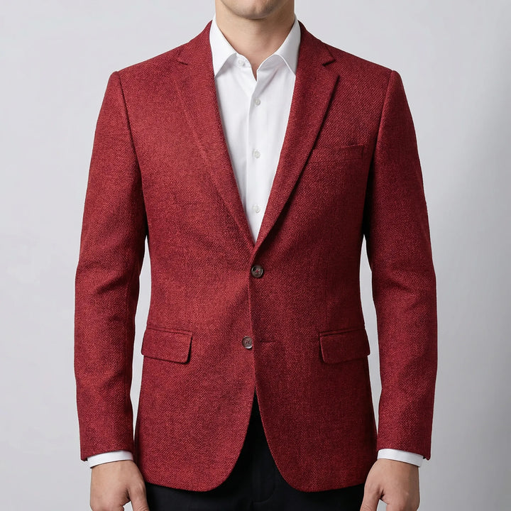 Dressoro - Single-Breasted Notch Lapel Blazer