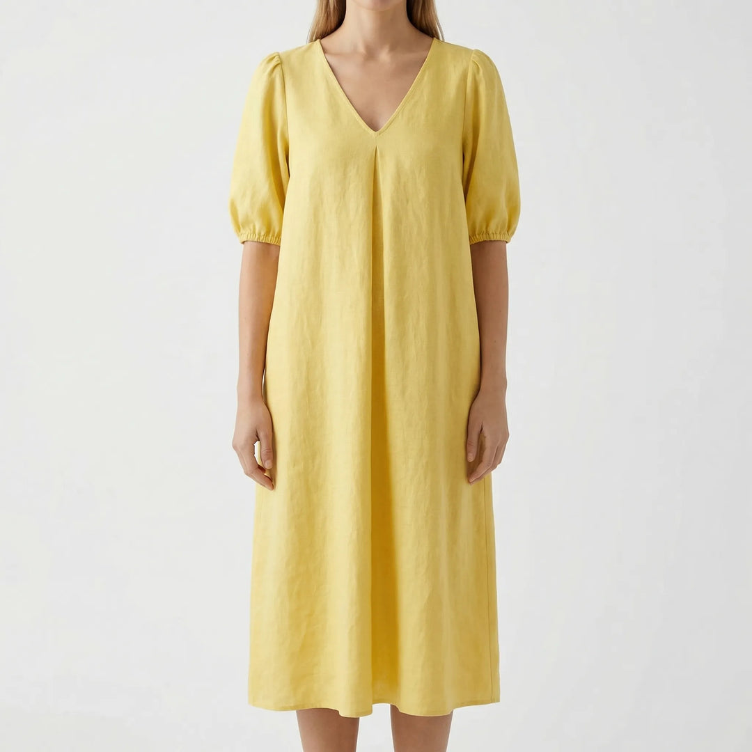 Driftella - Midi Length Relaxed Silhouette Dress