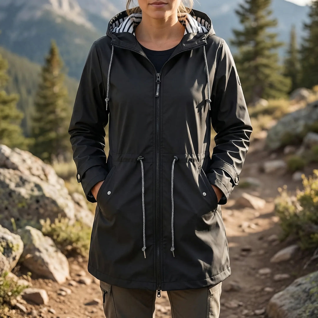 Drizzlara - Water-Repellent Hooded Outdoor Jacket