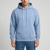 Avslappnad Passform Pullover Hoodie För Män