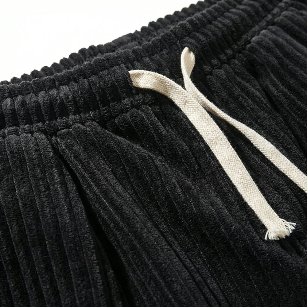 Drouvex - Loose Straight Tapered Trousers For Men